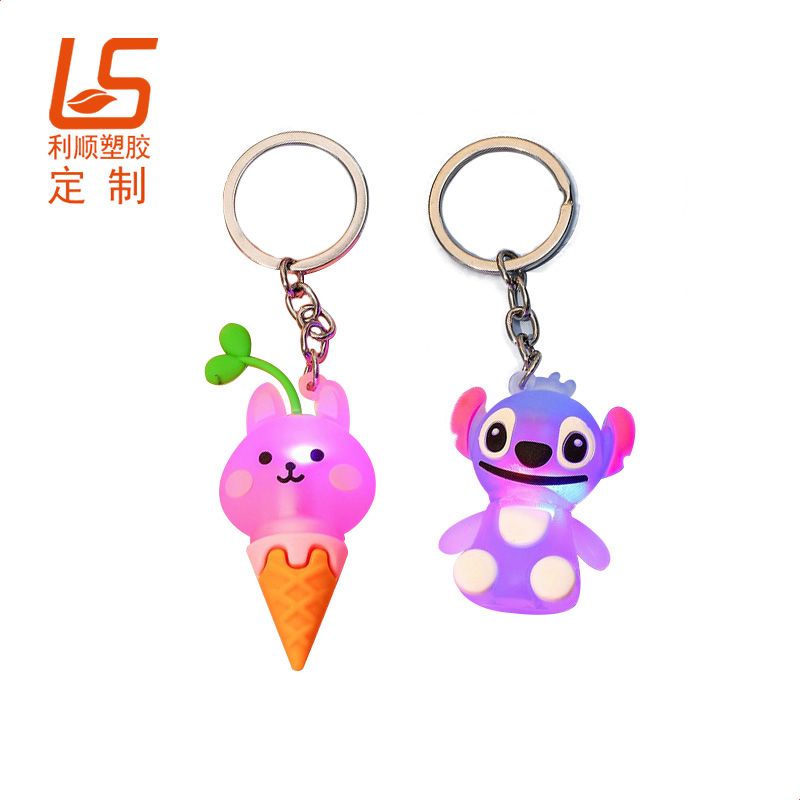 LED發(fā)光公仔鑰匙扣 (6)